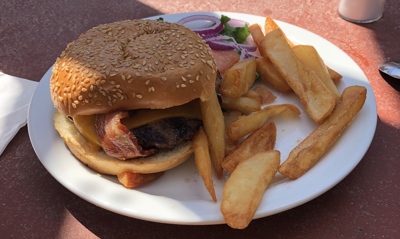 A &ldquo;Whaler Burger&rdquo;